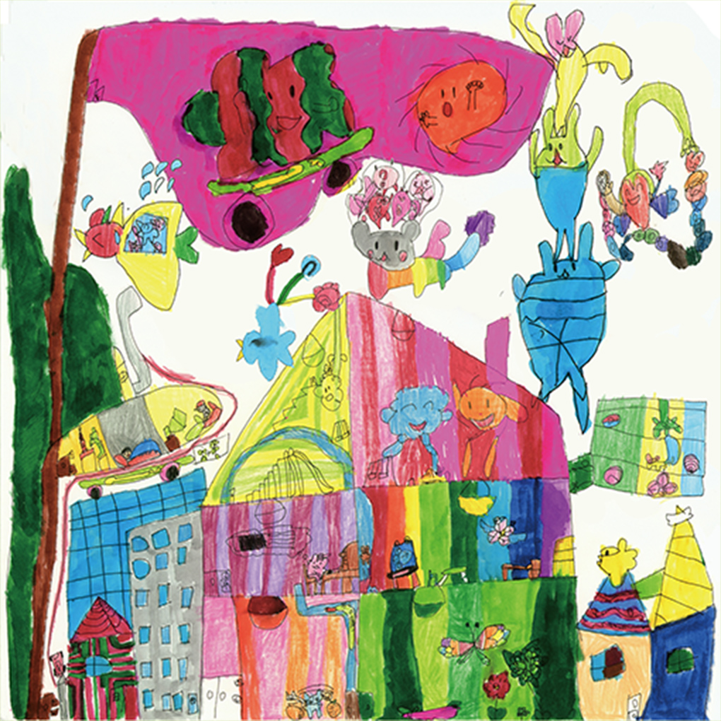 大きな家ができたよ