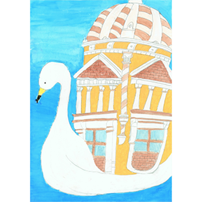 いつでも海で泳げるよ