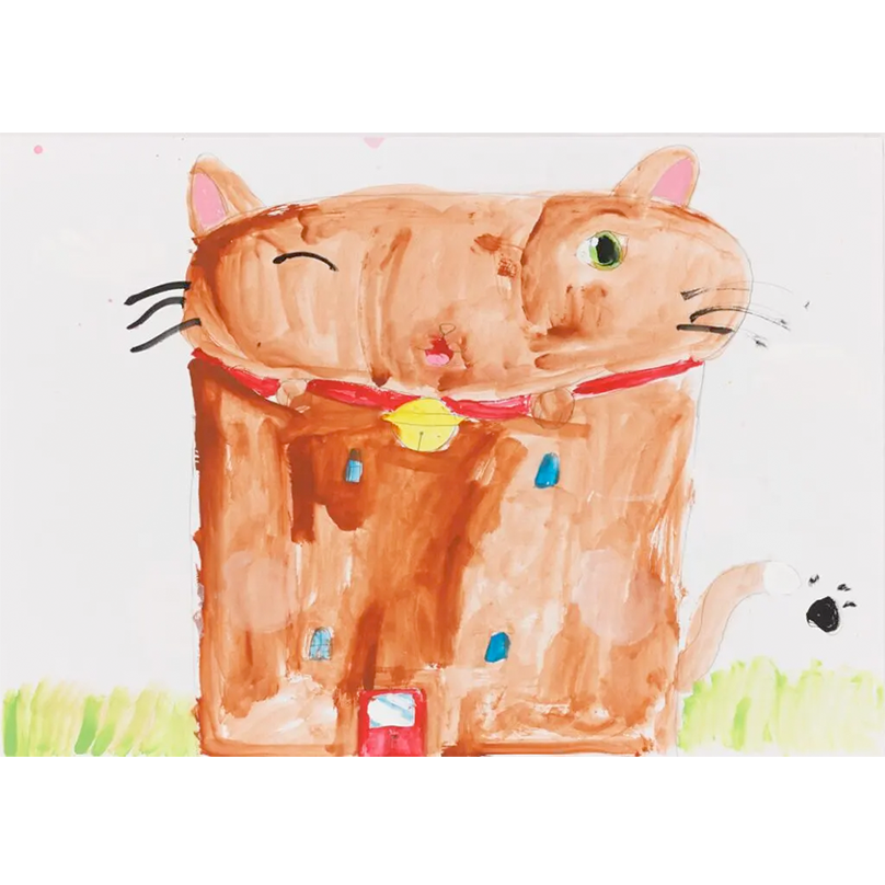 ちゃ色のねこのいえ