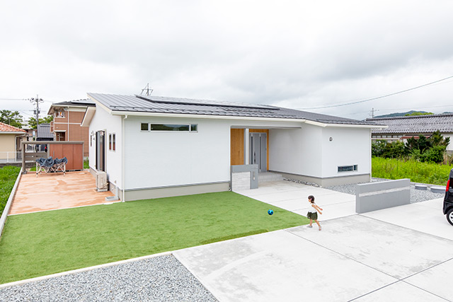 インタビュー S様 雨の日も楽しく快適に過ごせる私たちの平屋 鳥取県 鳥取市 米子市 境港市の新築 分譲住宅 アート建工