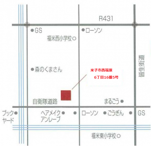 スタイリスタ　地図