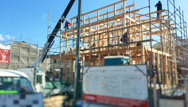 ただ今建築中！～Ｋ様邸棟上げ！～