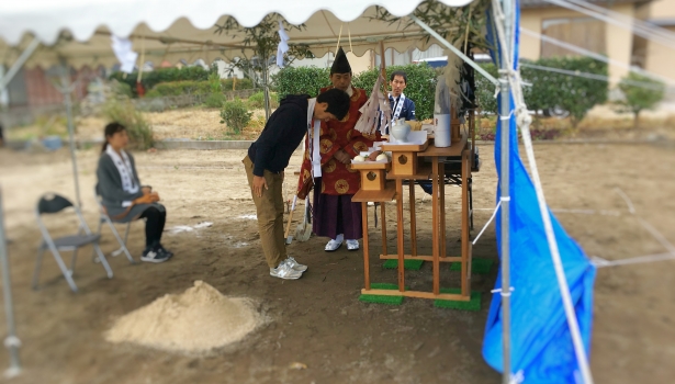ただ今建築中！～T様邸地鎮祭～