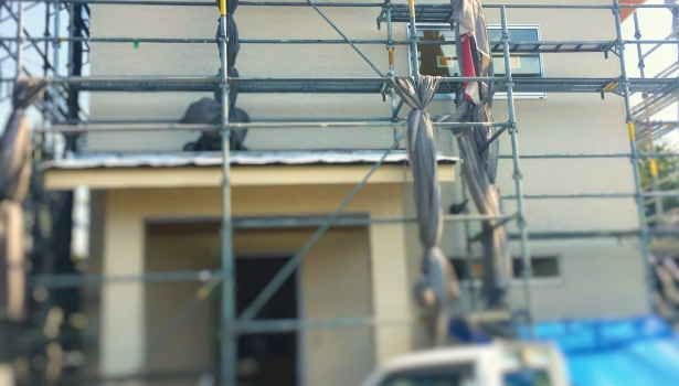 ただ今建築中！＊A様邸工事現場の様子＊