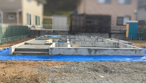 ただ今建築中！Ｙ様邸基礎工事の様子！