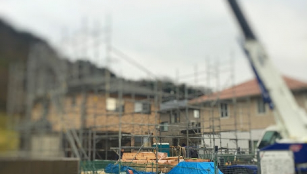 ただ今建築中！Ｙ様邸棟上げの様子＾＾＊