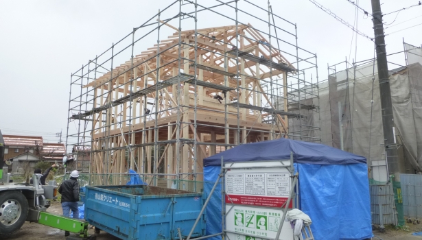 [建築現場NEWS！] 境港市清水町の建売住宅 vol.1