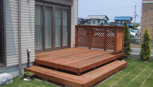 【住まい提案】お庭のデッキ編