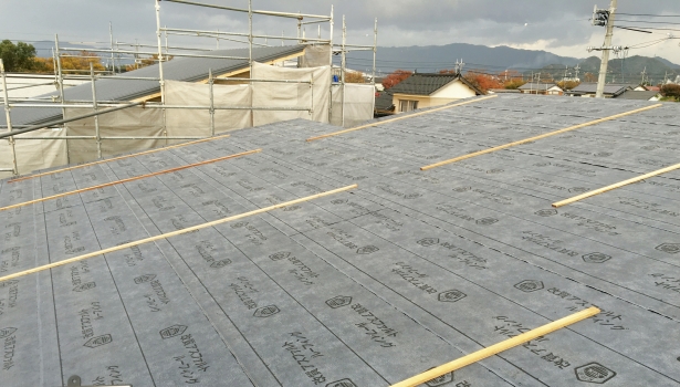 ただ今建築中！～Ｋ様邸屋根工事！～